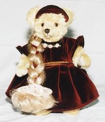 rapunzel teddy bear